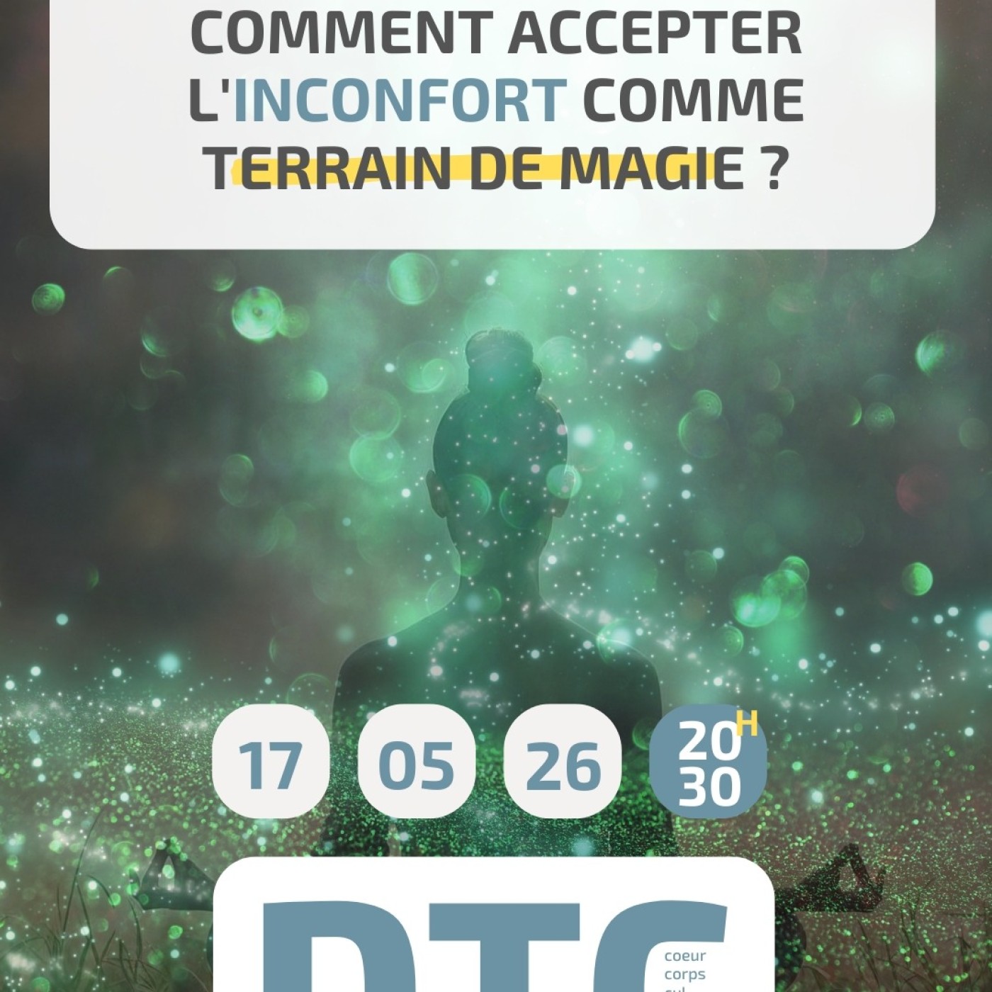 DTC - « Comment accepter l'inconfort comme terrain de magie ? » - Dimanche 17 mai 2026 episode artwork